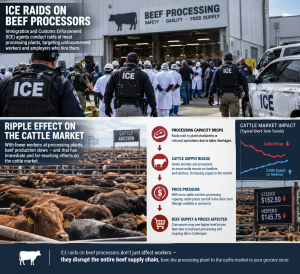 ICE raids on beef processing plants