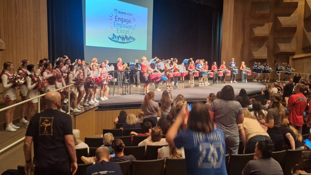 Central High School Cobbler Cheerleaders and Drumline