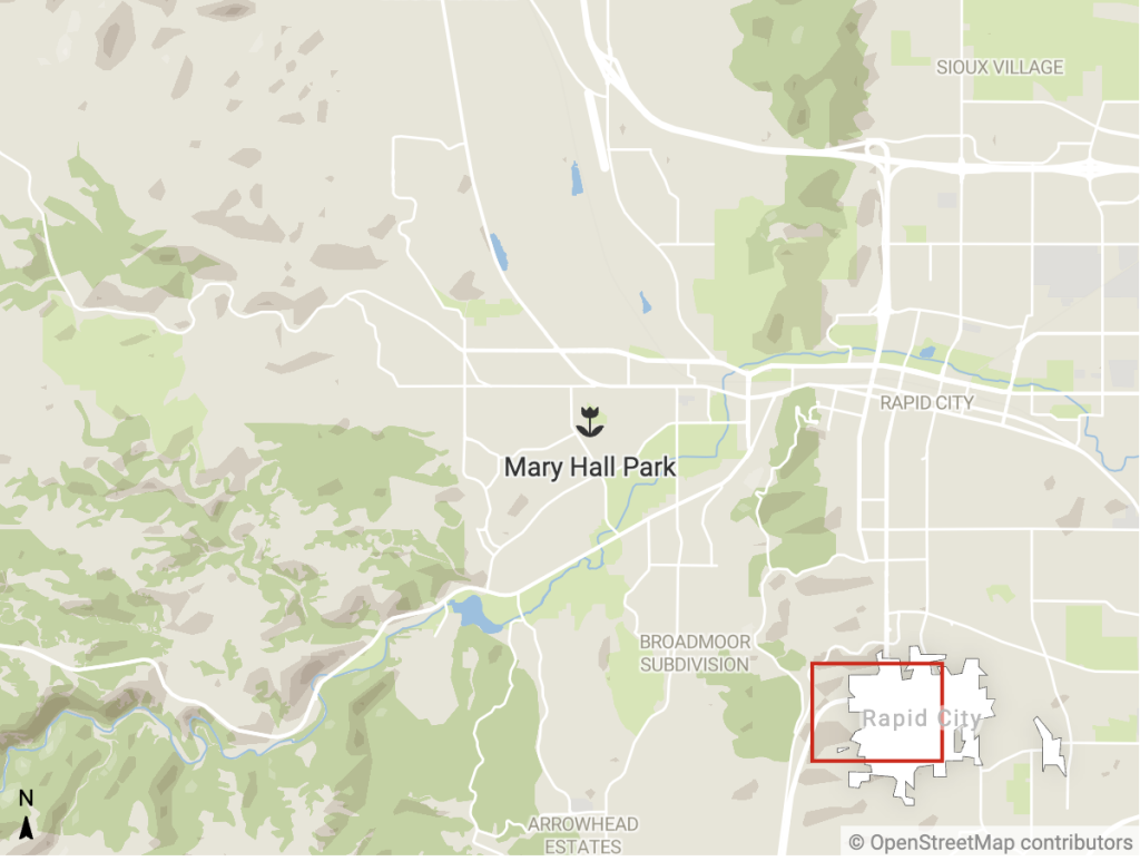 Mary Hall Park Map