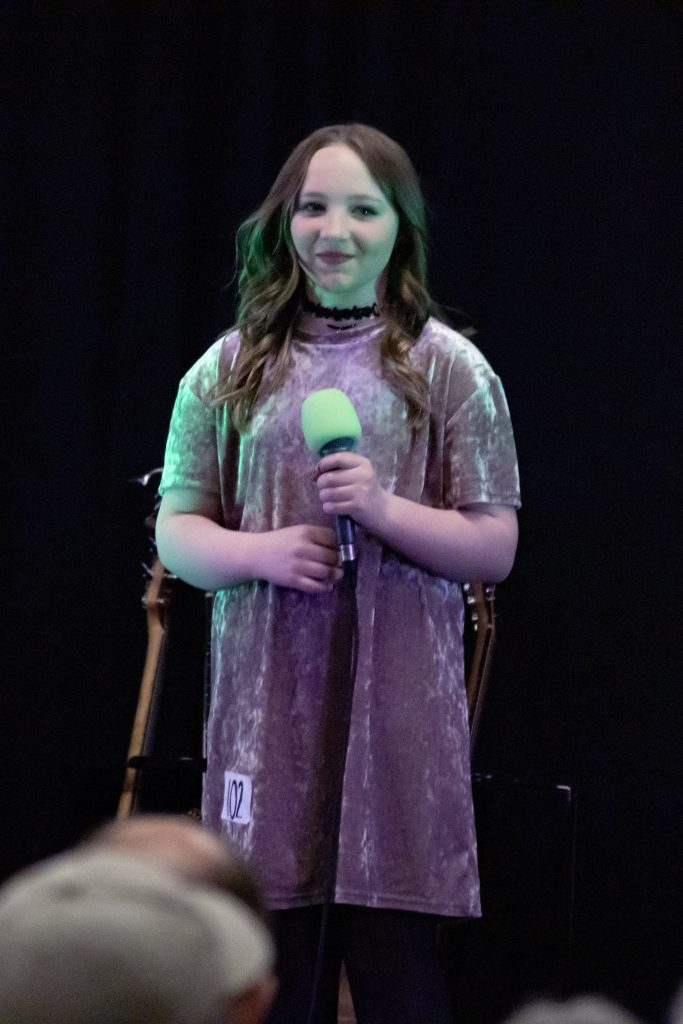 Pictured is Ariya Lillian, winner of a judge’s choice award. Photo by Julian Bies