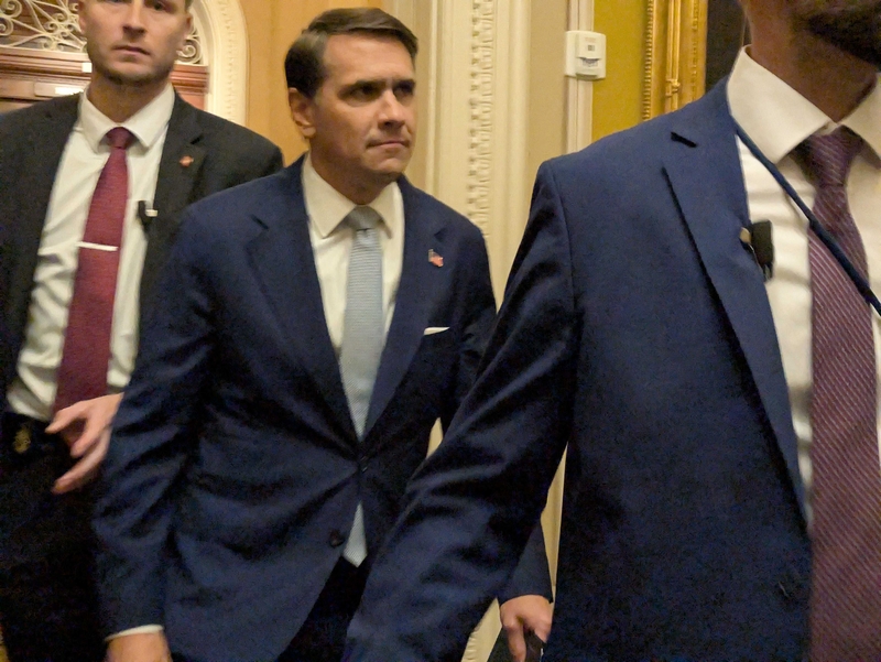 Acting Attorney General Todd Blanche at the U.S. Capitol on May 21, 2026. (Photo by Ashley Murray/States Newsroom)