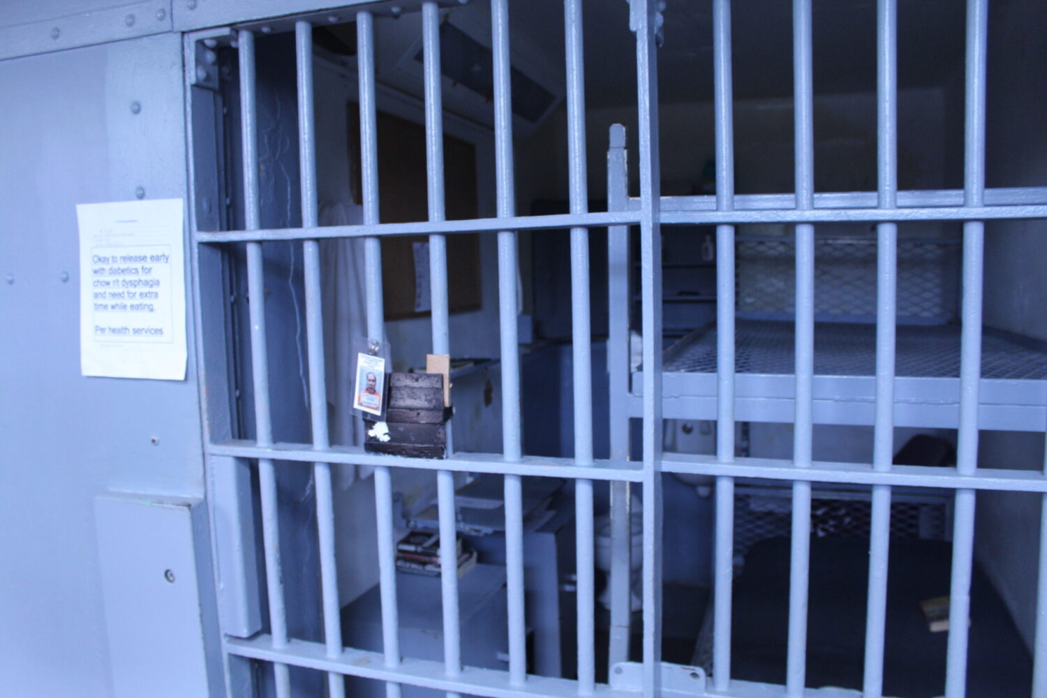 A cell at the South Dakota State Penitentiary. (Courtesy of South Dakota Department of Corrections)