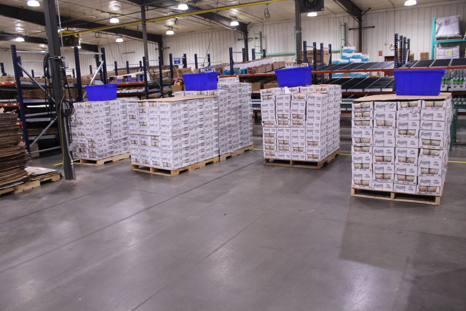 Ramen noodles stacked up for inmates at South Dakota's correctional institutions. (Courtesy of South Dakota Department of Corrections)