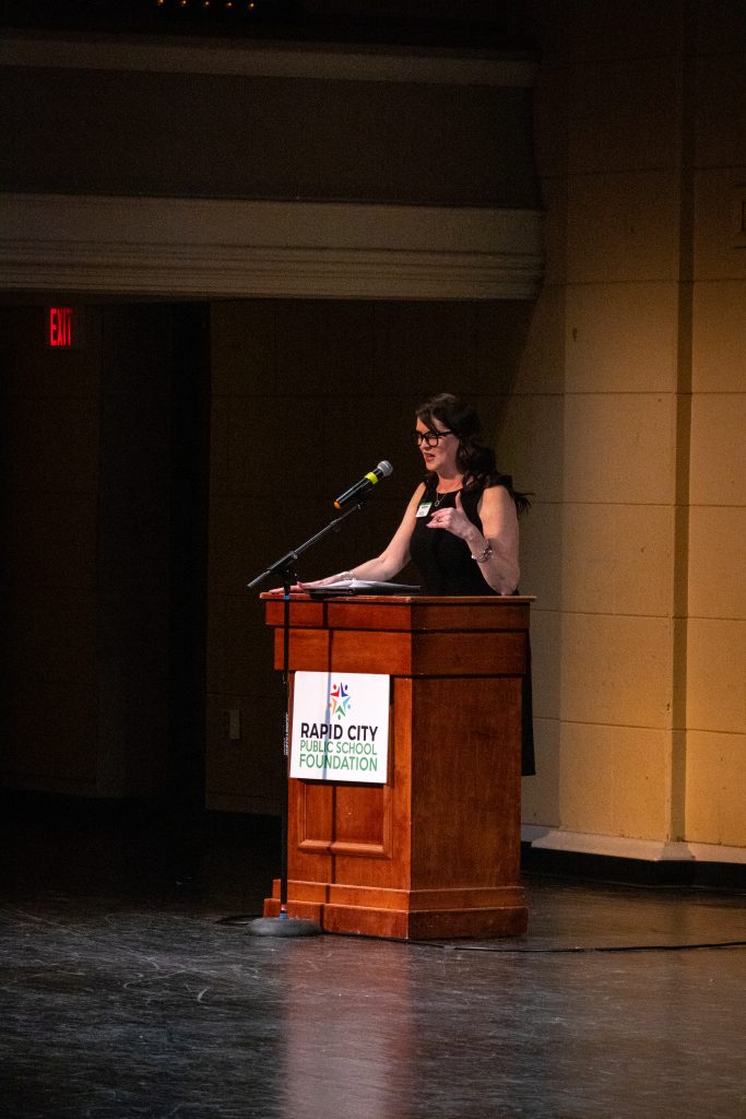 Lara Roetzel giving opening remarks. Photo by Zander Wadell.