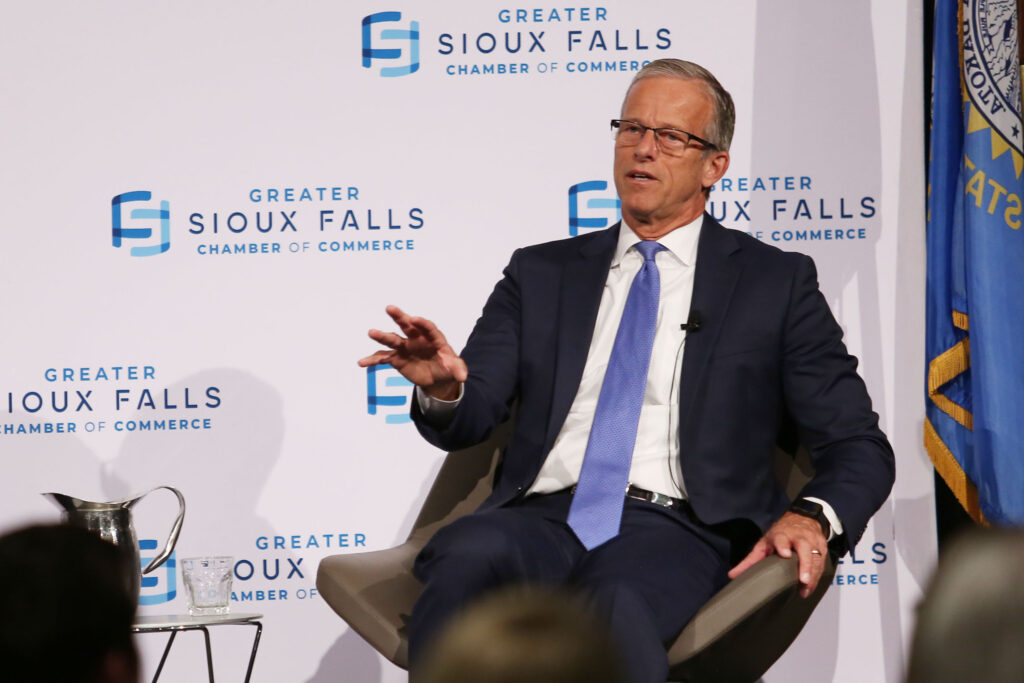 Thune anticipates ‘big fight’ in September over potential government shutdown