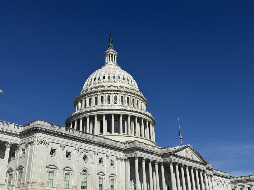 The U.S. Capitol pictured on March 25, 2025, in Washington, D.C. (Photo by Shauneen Miranda/States Newsroom)