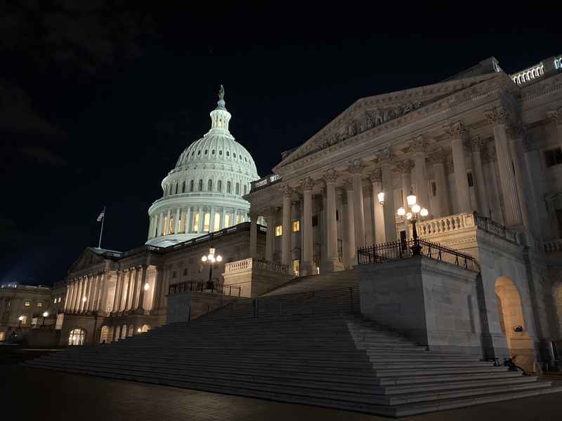 The U.S. Capitol is pictured on Feb. 25, 2025. (Photo by Jennifer Shutt/States Newsroom)